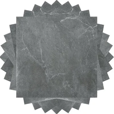 Produktbild von Famanu PVC-Bodenbelag - Grau Marmor - 30 cm x 30 cm x 1,5 mm