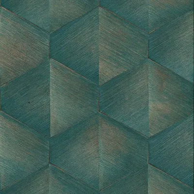 Zdjęcie produktu dla Tapet Fashion 4Walls 4 3D Prisma Zielony