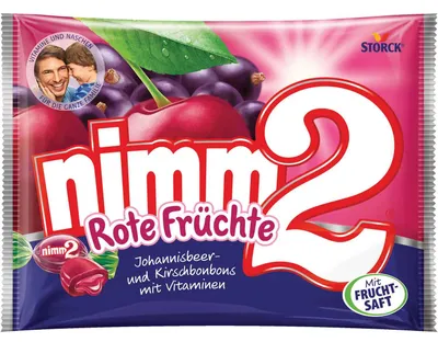 Produktbild von nimm2 Rote Früchte 240g