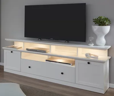 Obrázek produktu pro trendteam Wohnen TV podstavec BrandsonBaxter Bílý Imitace 177 x 65 x 41 cm