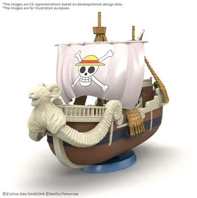 Immagine prodotto di Bandai - Collezione Grandi Navi di One Piece: Going Merry, versione Netflix.