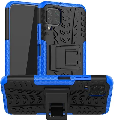 Produktbild von Outdoor Hülle für Samsung Galaxy A12 / M12 Case Hybrid Armor Panzer Cover robuste Schutzhülle