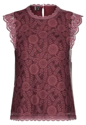 Obrázok produktu pre Pieces – dámske topy a body – model 17120454, farba: tawny port