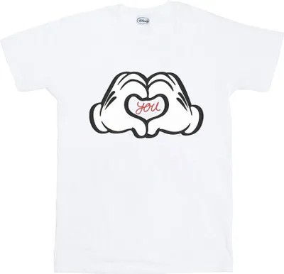 Produktbild von Disney - "Loves You" T-Shirt für Damen BI36846 (XL) (Weiß)