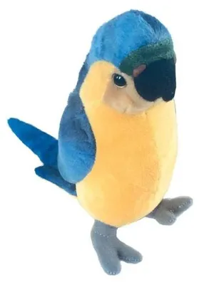 Image de Perroquet bleu et jaune, 17 cm - Beppe