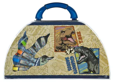 Image de Kleurkoffer Jurrasic World, 51dlg.