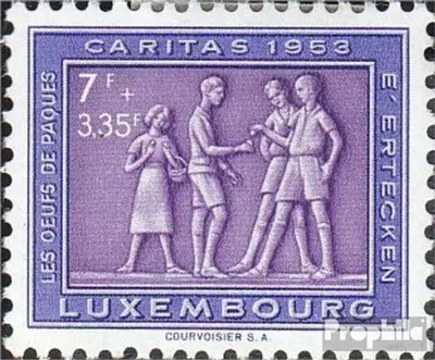 Produktbild von Briefmarken Luxemburg 1953 Mi 522 postfrisch Brauchtum