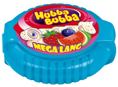 Image de Hubba Bubba 356567 Hubba Bubba MEGA LANG Triple Mix Kaugummis 1 Rolle