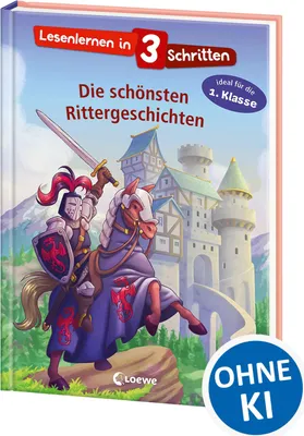 Produktbild von Lesenlernen in 3 Schritten - Die schönsten Rittergeschichten