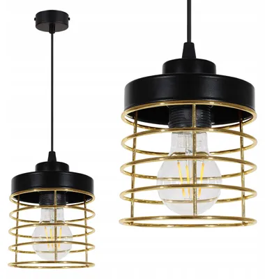 Immagine prodotto di Lampada Da Soffitto Lampada A Sospensione Lampadario Filo Dorato Led