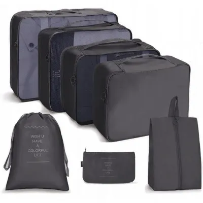 Image de Flamenco Mystique Travel Set of 7 Cosmetic Bags and Organizers for Convenient Travel KS41WZ3
