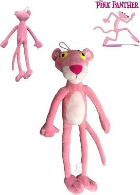 Imagen del producto de Peluche Pantera Rosa Pink Panther 30 cms