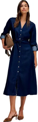Produktbild von Salsa Jeans 21010307 Kleid Blau L Frau Blau L
