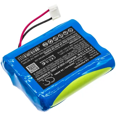 Zdjęcie produktu dla TECHTEK Bateria kompatybilny z [Peaktech] P 9020, P9020A, P9021 zastępuje 301-62-412