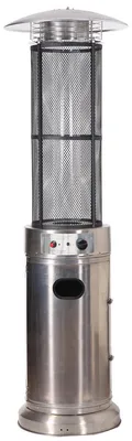 Immagine prodotto di Fornorth riscaldatore radiante Round Tube 11kW alimentato a gas, acciaio inox