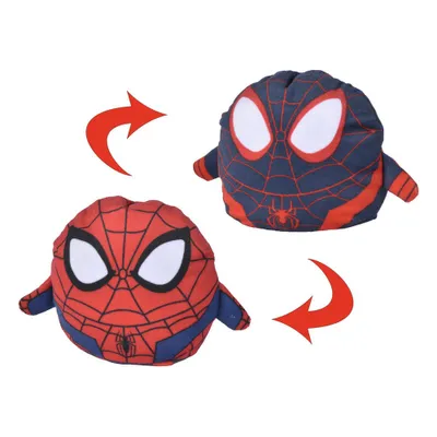 Produktbild von Simba Marvel: Spider-Man Wendeplüschfigur Spiderman/Miles Morales 8 cm SIM6315870366
