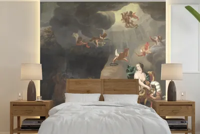 Produktbild von Fotobehang mit Schilderij Aeneas, 280 x 280 cm, Kunstprint