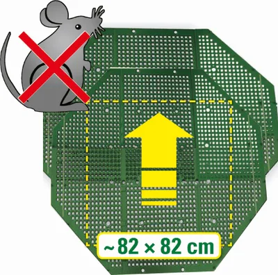 Obrázok produktu pre Mriežka na myš JUWEL pre kompostéry (plocha základne do 82x82 cm)