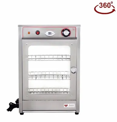 Produktbild von Beeketal Speisenwärmer Heiße Theke Warmhaltevitrine, Modell:BHT-1