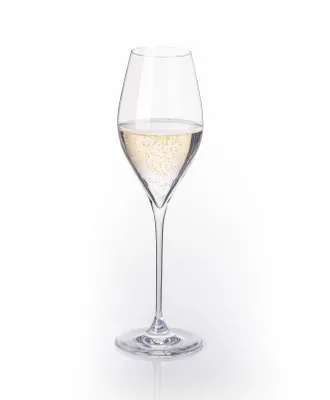 Obrázok produktu pre Sada 4 pohárov na prosecco SENECA, 320 ml, B.Bohemian - poháre na sekt / na šampanské / ultratenké, mušelínové sklo ultralight
