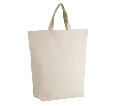 Produktbild von Kimood Shopper Bag Tragetasche Baumwolle Einkaufstasche Bag Tasche, Größe:U, Farbe:Natural
