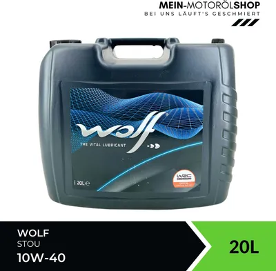 Produktbild von Wolf STOU 10W-40 20 Liter (8307034)