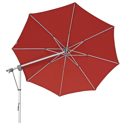 Produktbild von Doppler Expert 350 Pendelschirm Sonnenschirm 8 Farbvarianten Ampelschirm 438247 T809 Rot