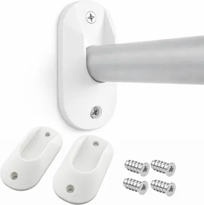 Produktbild von Kleiderstangenhalter Set, Ø 25 mm, verstärkt, für Kleiderschränke