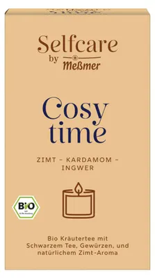 Zdjęcie produktu dla Meßmer Selfcare seria "Ciepły moment", cynamon, kardamon, imbir, opakowanie 16 x 2g, waga netto: 32g