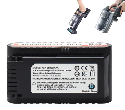 Ersatzakku 21,6 V 3,5 Ah für Samsung Jet 75/90 Staubsauger