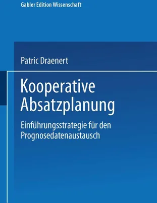 Produktbild von Kooperative Absatzplanung