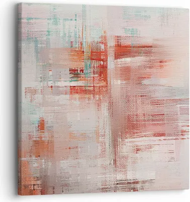 Produktbild von Bild auf Leinwand - Leinwandbild - Einteilig - Verschwommen Abstraktion Modern - 30x30cm - Wand Bild - Wanddeko - Wandbilder - Leinwanddruck - Bilder - Wanddekoration - Leinwand bilder - AC30x30-4790