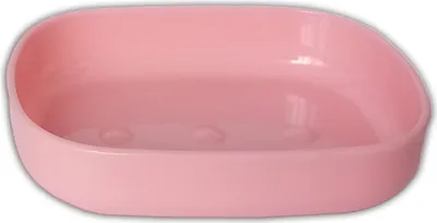 Produktbild von SEIFENHALTER 12x9cm Kunststoff Seifenschale Seifenablage Seifenkorb Seifen 33 (Rosa)