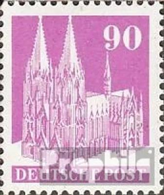 Produktbild von Briefmarken Bizone (Alliierte Besetzung) 1948 Mi 96W III A, eng gezähnt postfrisch Bauten