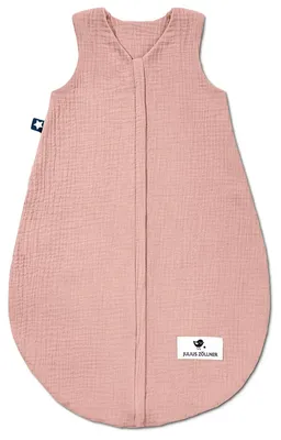Produktbild von Julius Zöllner Sommerschlafsack Musselin - Dusty Rose
