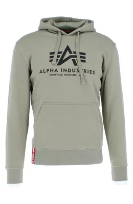 Produktbild von Alpha Industries Basic Hoody , Farbe:Olive, Größe:S