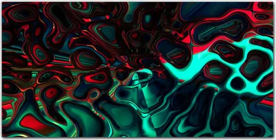 Produktbild von Coloray Bild aus Acryl 100 cm x 50 cm - Acrylblock mit Bild Gehärtetes Acryl Wohnzimmer Küche Dekoration Wanddekoration - Abstrakte Grafik