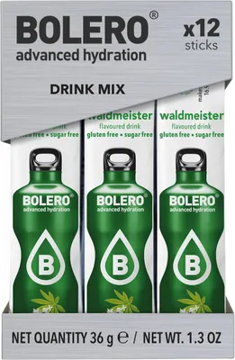 Produktbild von Bolero Sticks (12x3g) Woodruff - Intra- & Post-Workout - Intra-Workout