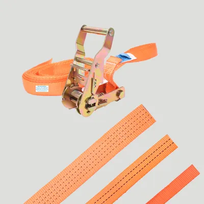 Produktbild von Zurrgurt / Spanngurt einteilig 400/10.000kg - 2 bis 10m - Druckratsche 6m 1.000 / 2.000kg