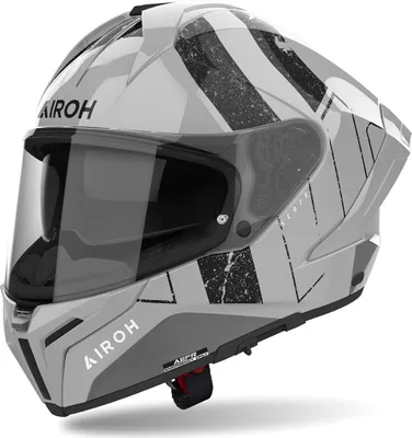 Produktbild von Integralhelm AIROH Matryx Scope Hellgrau Glänzendes Schwarz größe XL