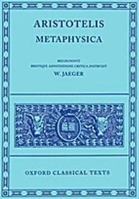 Obrázek produktu pro Aristotle Metaphysica