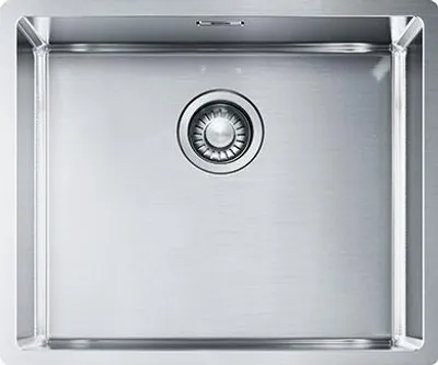 Produktbild von Franke 127.0369.282, Aufsatzwanne, Rechteckig, Edelstahl, Edelstahl, 1 Becken, Rechteckig