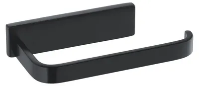 Produktbild von Toilettenpapierhalter, schwarz, Wandmontage, DARLING, ohne Abdeckung, 15 cm