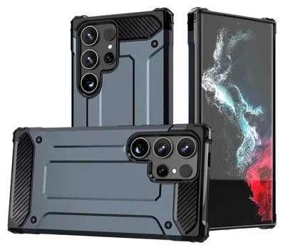 Immagine prodotto di Custodia Armoured Hybrid per Samsung Galaxy S25 Edge - Blu