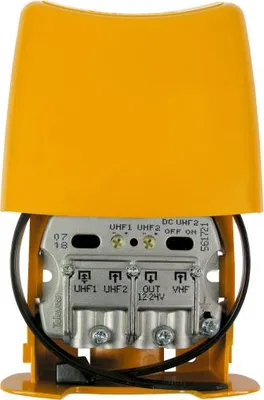 Produktbild von TELEVES Terr. Mastverstärker UKW-VHF -1,5dB/UHF1 27dB/UHF2 27dB MVM327LTE2