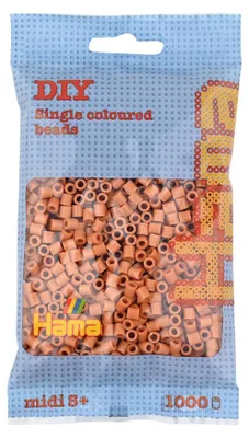 Produktbild von HAMA-Perlen HELLBRAUN 1000Stück, 1Beutel