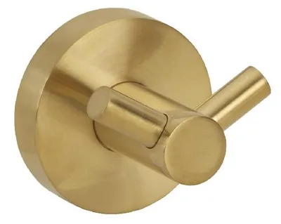 Produktbild von X-ROUND GOLD Doppelhaken, Gold matt