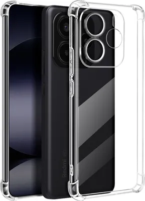 Image de Mayaxess, Housse antichoc pour Xiaomi Redmi Note 14 5G Avec Coins Renforcés, Transparent