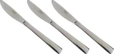 Produktbild von my basics 595125 my basics Menümesser Antlantic Edelstahl 18/10, silber (3er Pack)