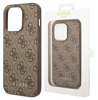 Obrázek produktu pro Guess Etui Case Cover Pouzdro s logem pro Iphone 14 Brown